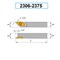 H & H Industrial Products 3/8" Right Hand External Tkehr06-16C Grooving & Cut-Off Holder 2306-2375 - alternate 3